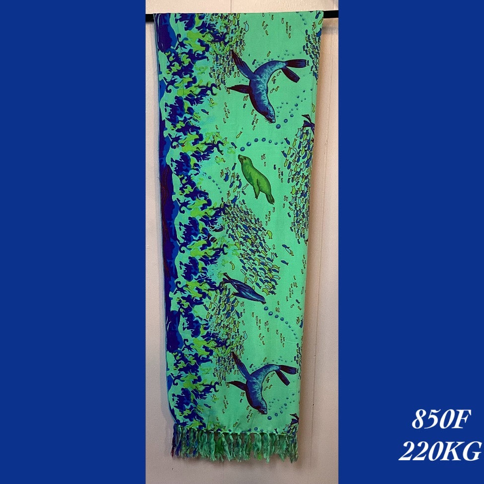850F - 220KG , Fringed scarf