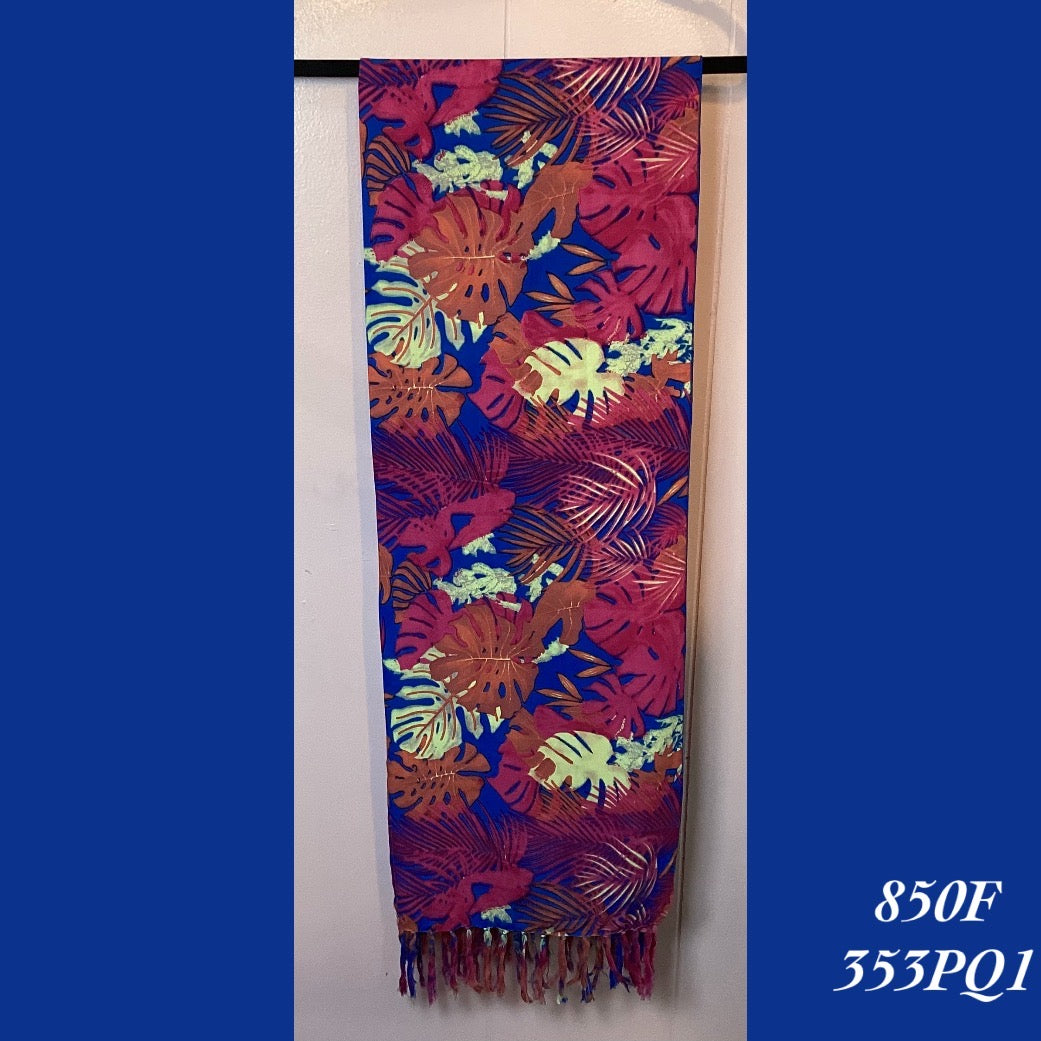 850F - 353PQ1 , Fringed scarf