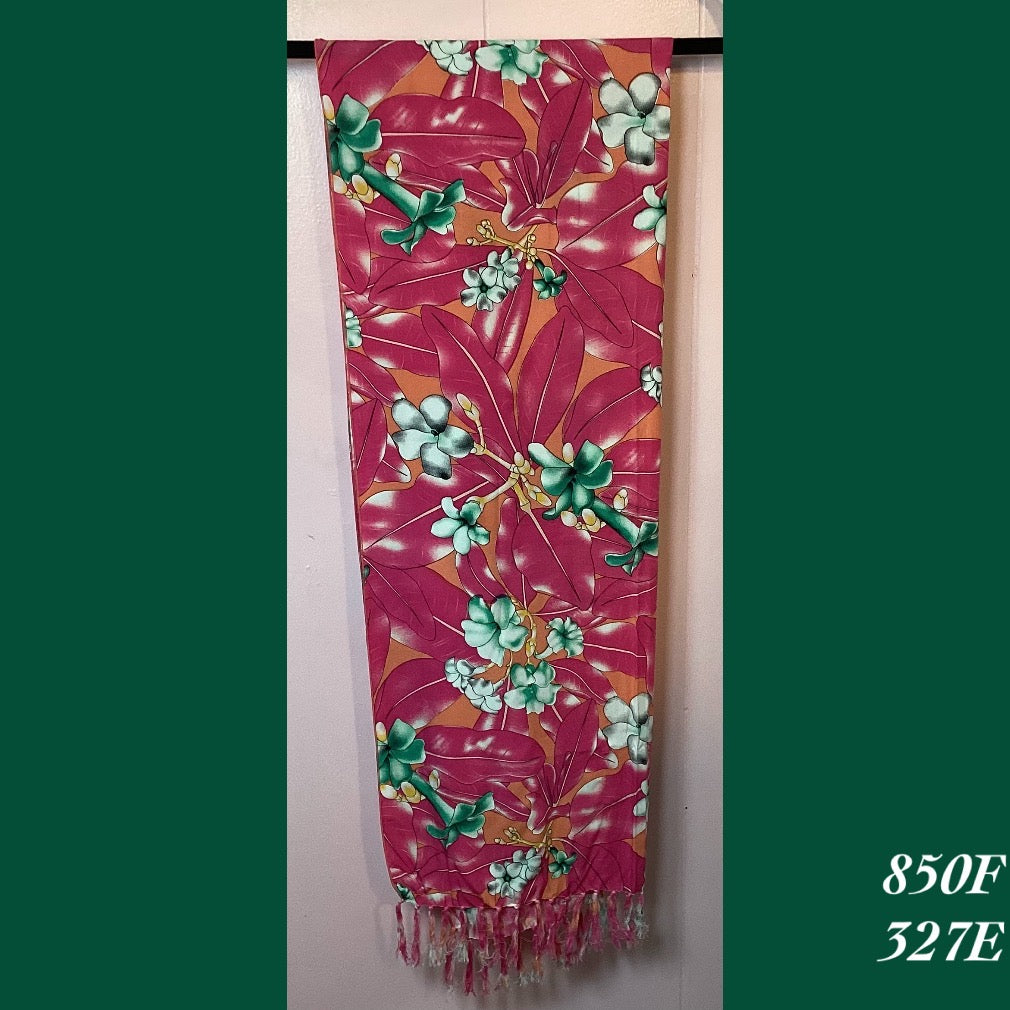 850F - 327E , Fringed scarf