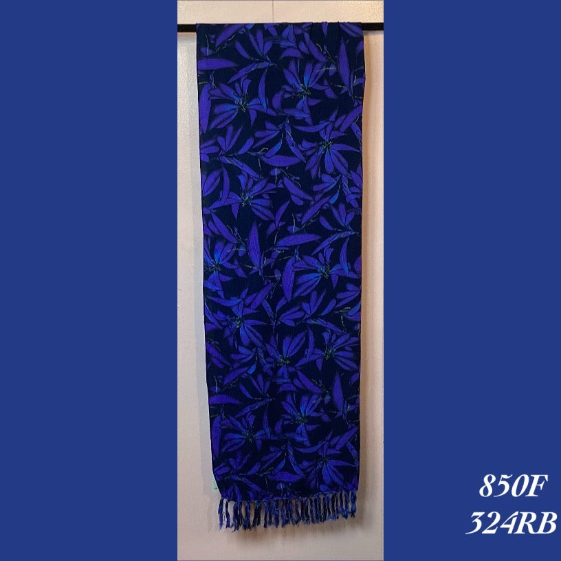 850F - 324RB , Fringed scarf