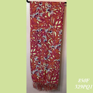 850F - 329PQ1 , Fringed scarf