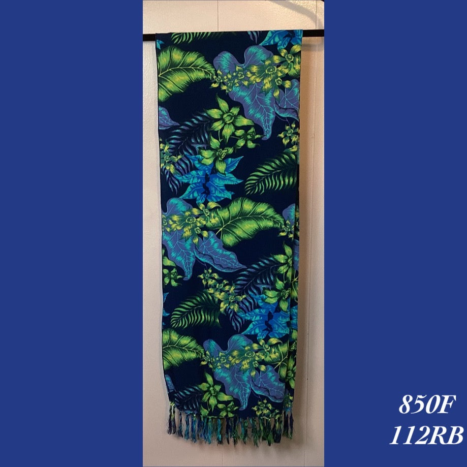 850F - 112RB , Fringed scarf