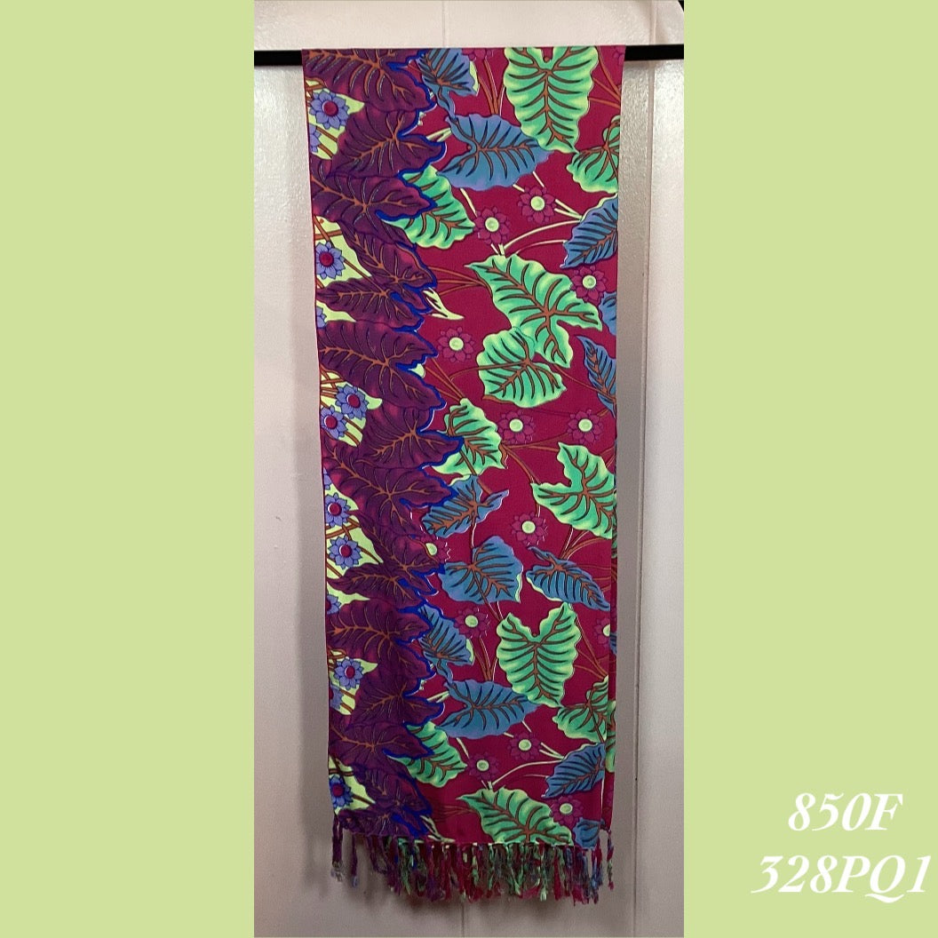 850F - 328PQ1 , Fringed scarf