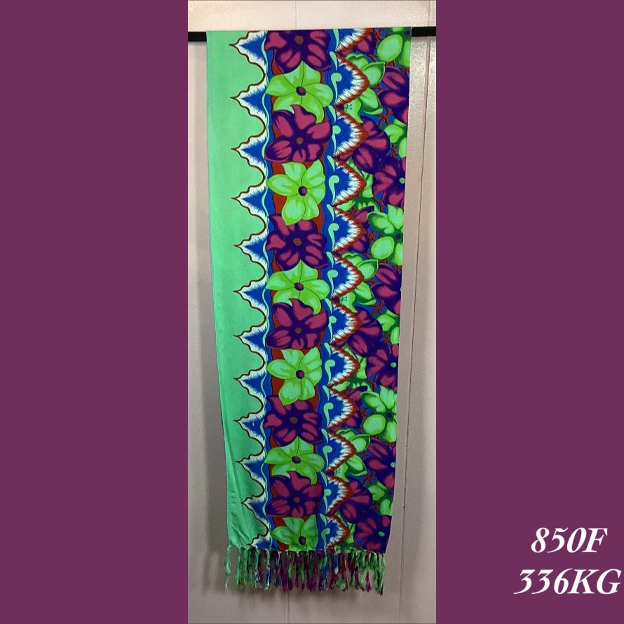 850F - 336KG , Fringed scarf