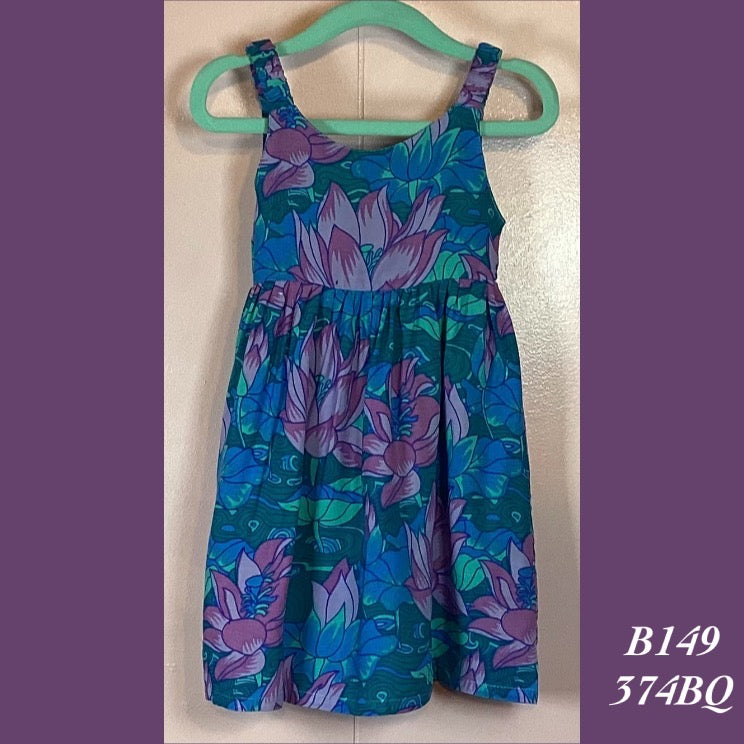 B149 - 374BQ , Elastic strap baby doll dress