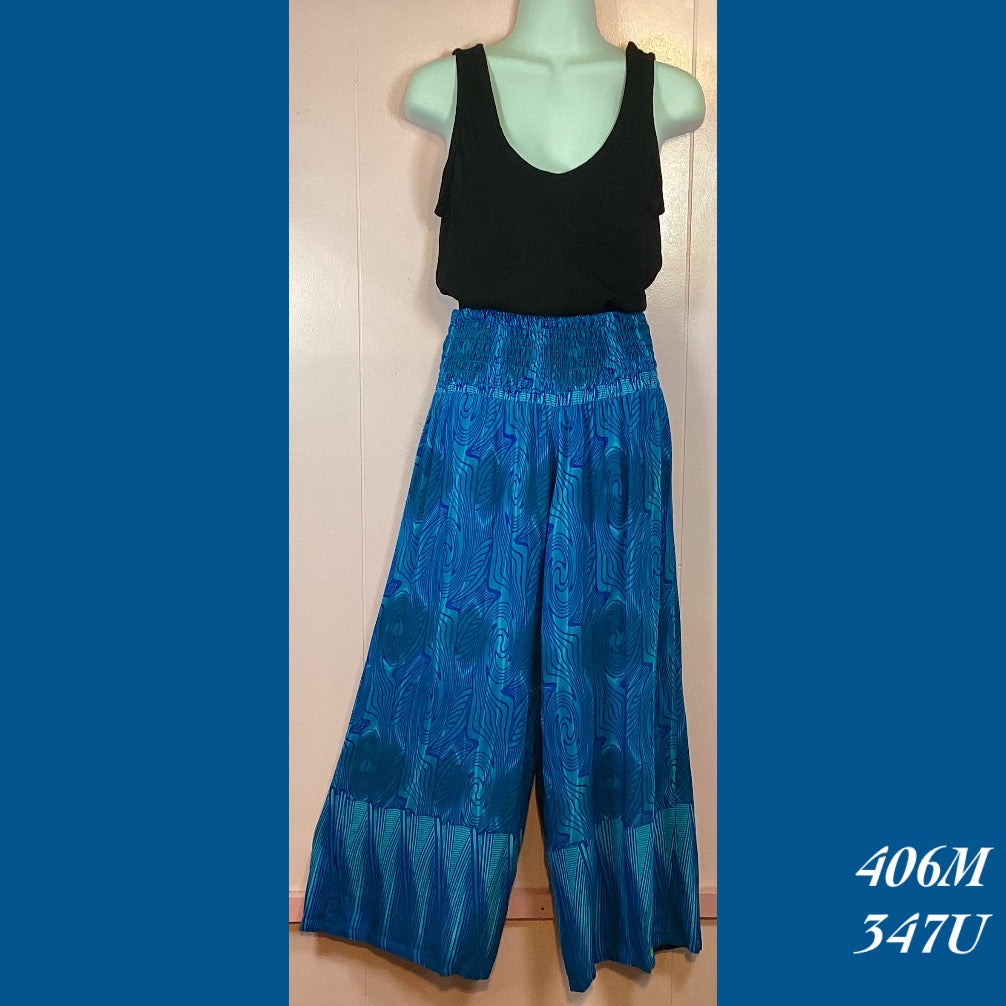 406MX - 347U , Elastic ribbed pant plus size