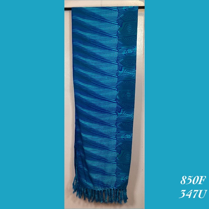 850F - 347U , Fringed scarf