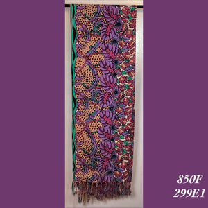 850F - 299E1 , Fringed scarf