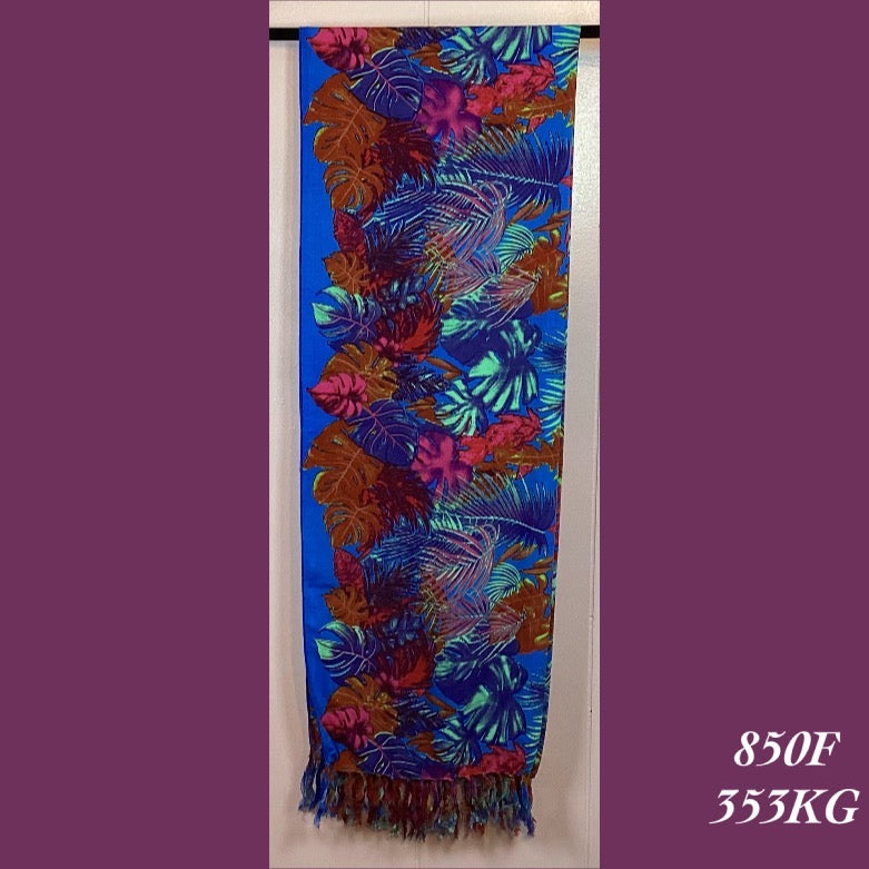 850F - 353KG , Fringed scarf