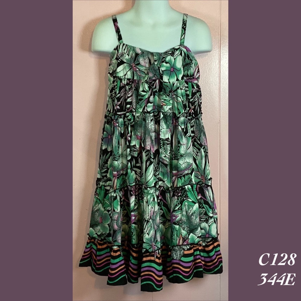 C128 - 344E , Tier dress