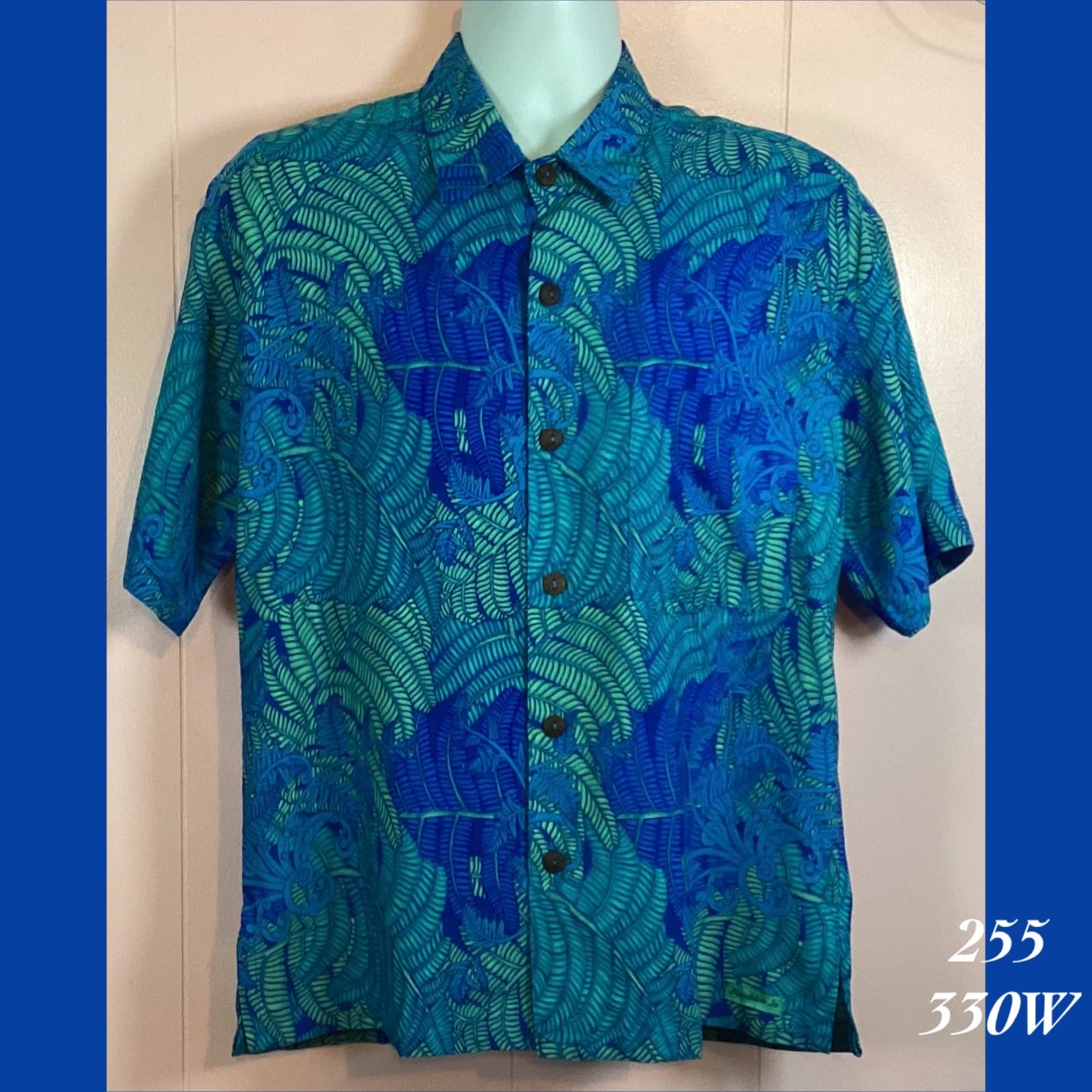 255 - 330W , Men's Aloha shirt