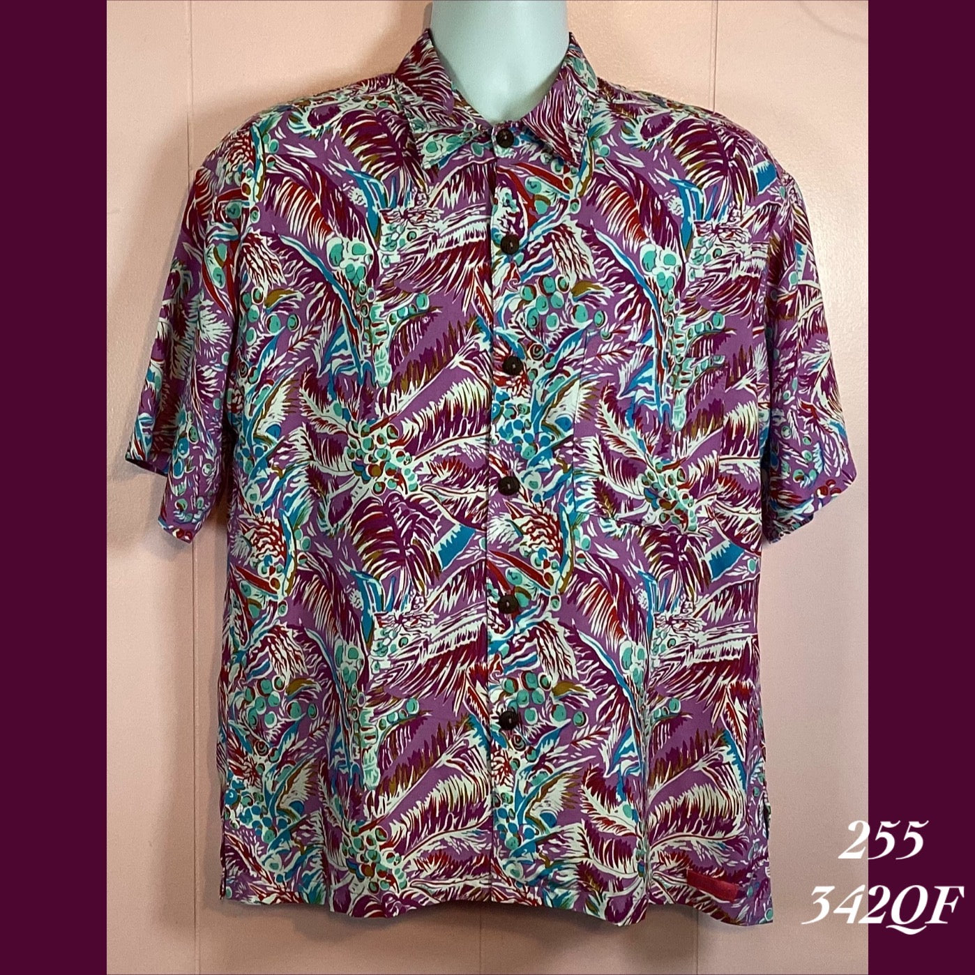 255 - 342QF , Men's Aloha shirt