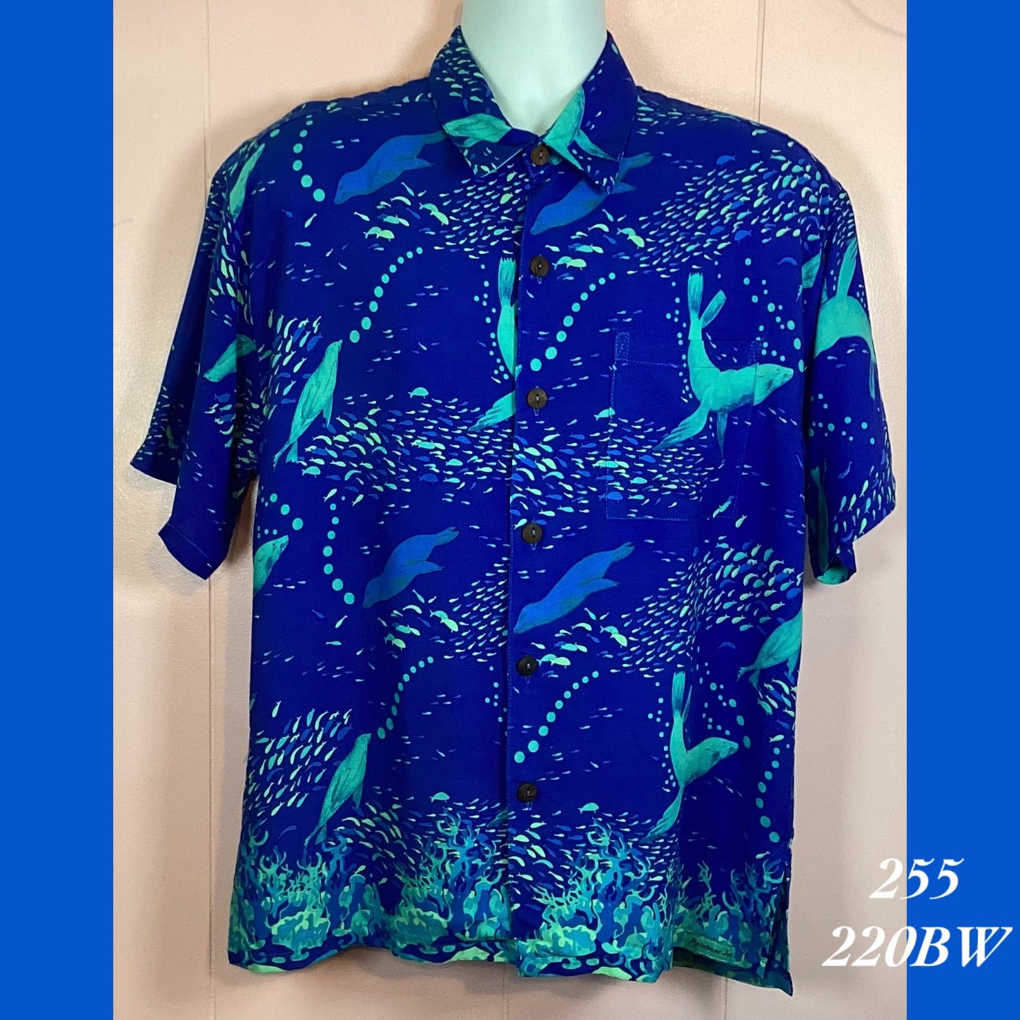 255 220BW , Men's Aloha Shirt