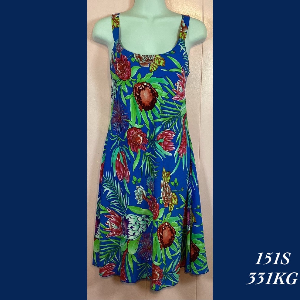 151S - 331KG , Bias cut strap dress