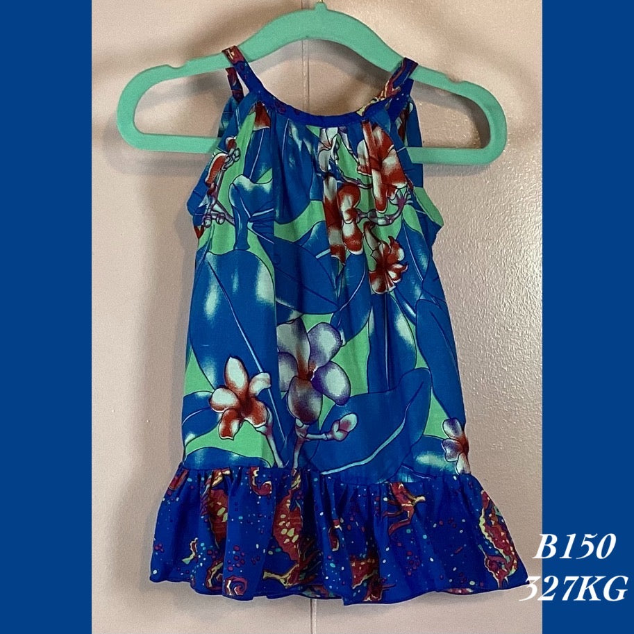 B150 - 327KG  , Draw string back dress