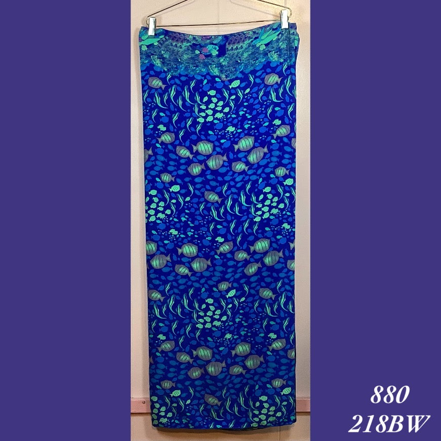 880 - 218BW , Sarong