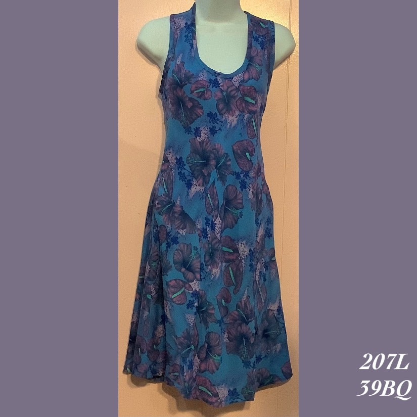 207L - 349BQ , Relaxed fit pocket dress