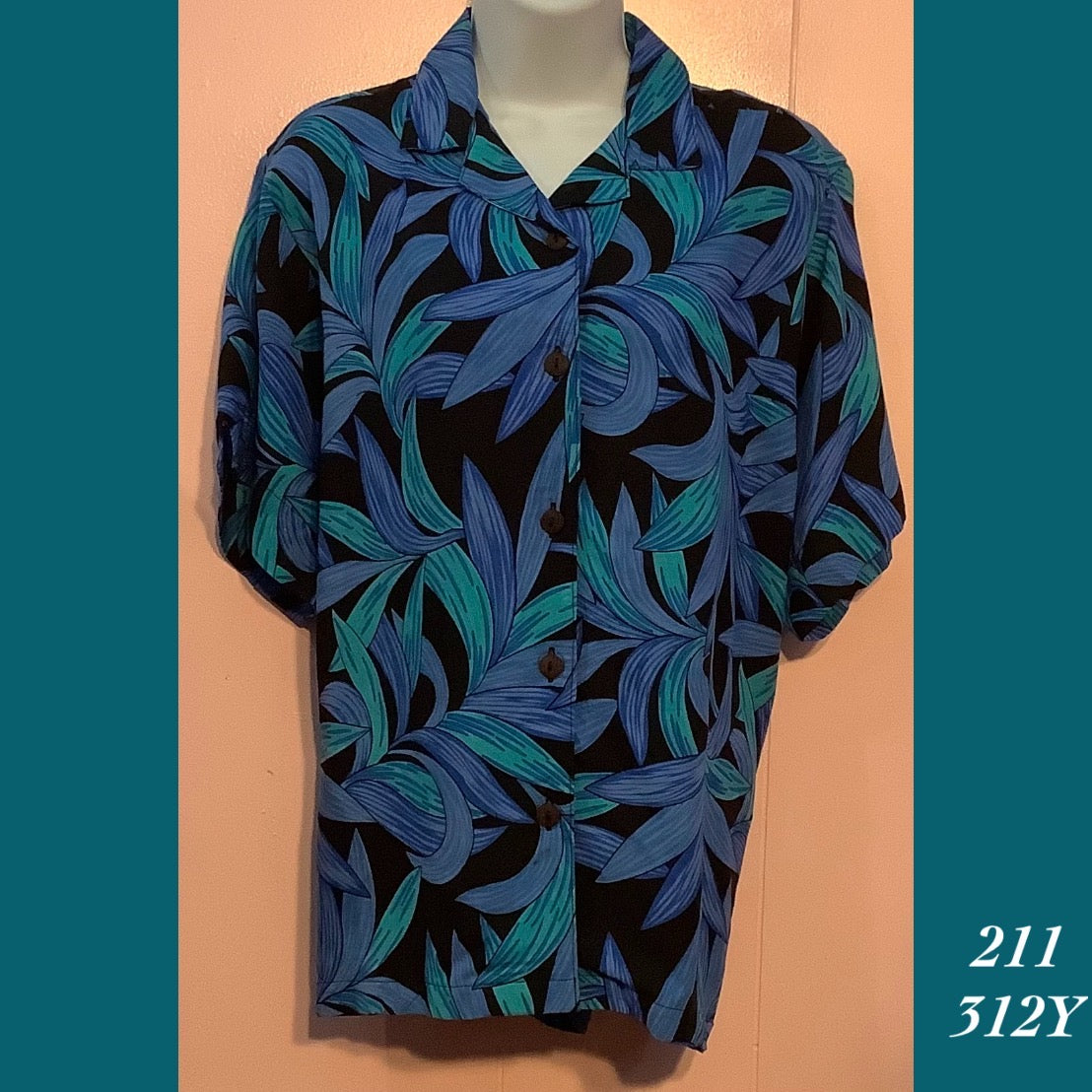 211X - 312Y , Women's Aloha shirt plus size