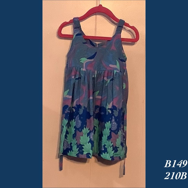 B149 - 210B , Elastic strap baby doll dress