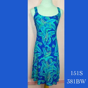 151S - 381BW , Bias Cut Strap Dress