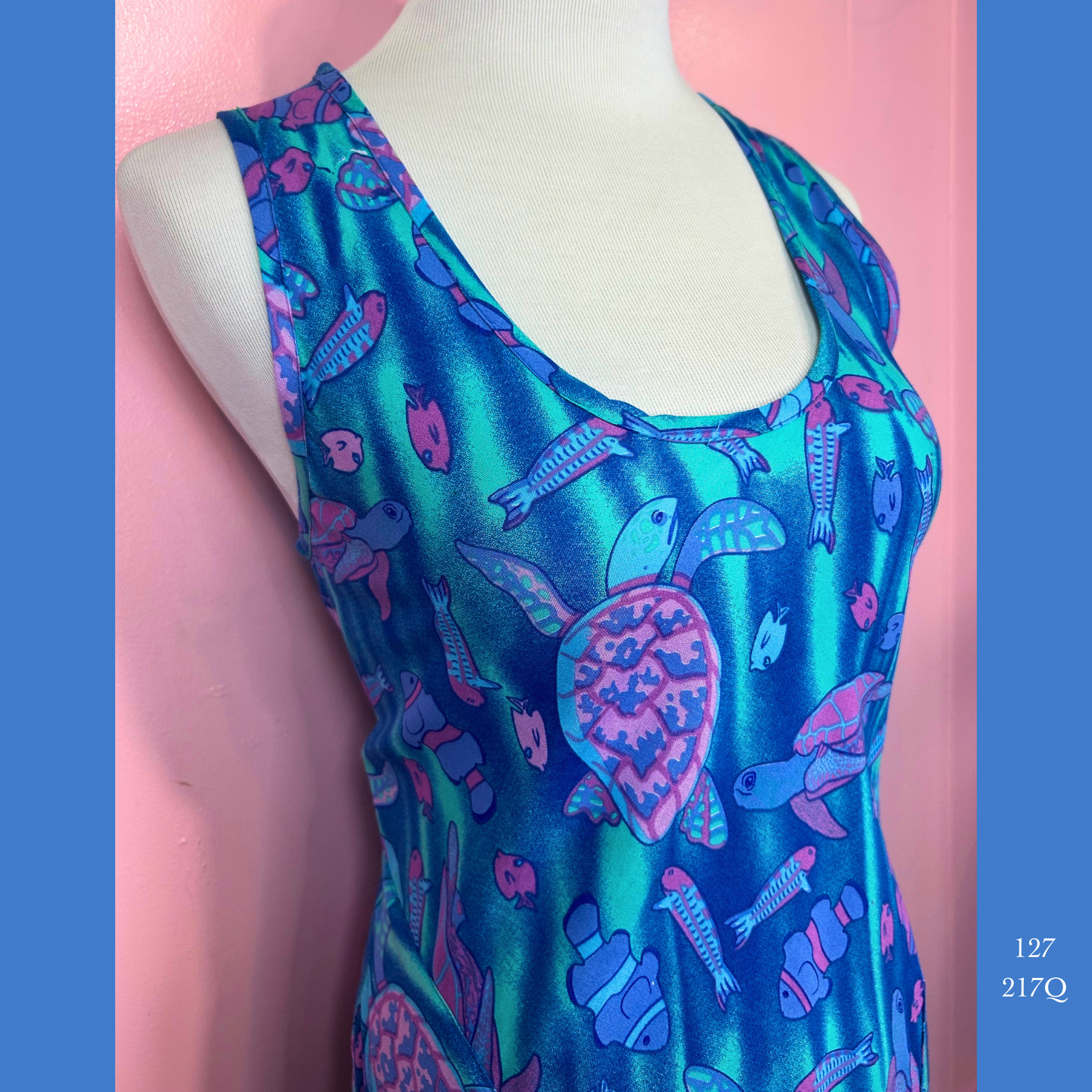 127 - 217Q , Relaxed Fit Pocket Dress