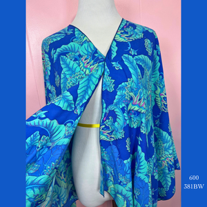 600 - 381BW, Shoulder Wrap Sarong