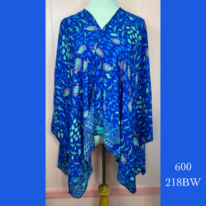600 - 218BW, Shoulder Wrap Sarong