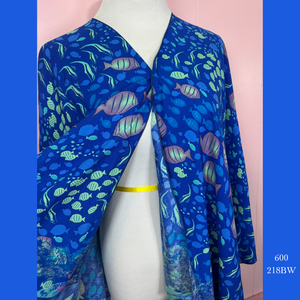 600 - 218BW, Shoulder Wrap Sarong