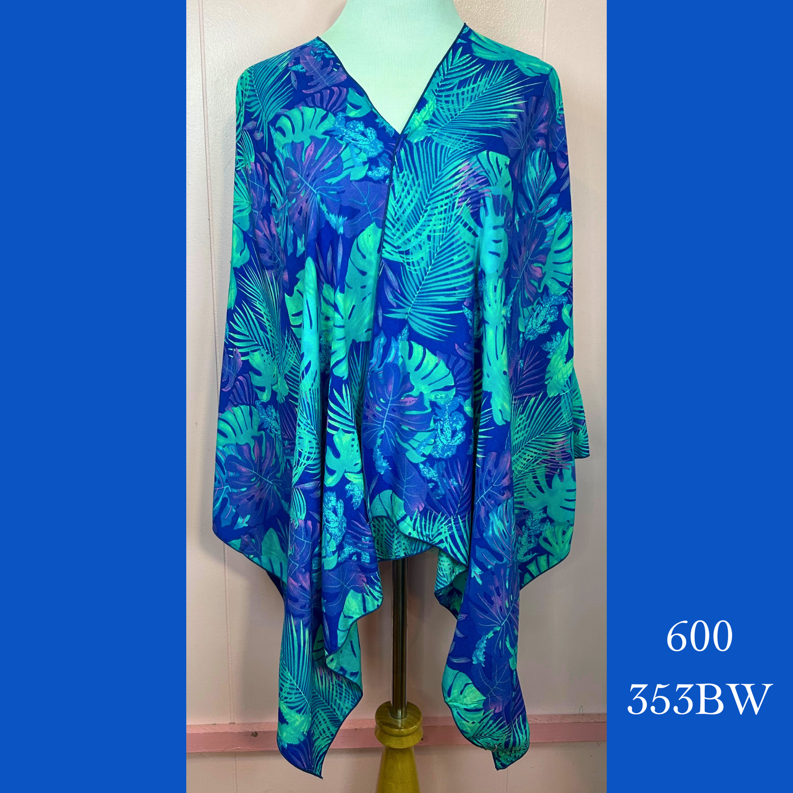 600 - 353BW, Shoulder Wrap Sarong
