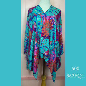 600 - 352PQ1, Shoulder Wrap Sarong