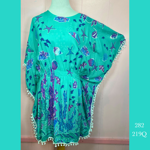 282 - 219Q, Fringed Caftan