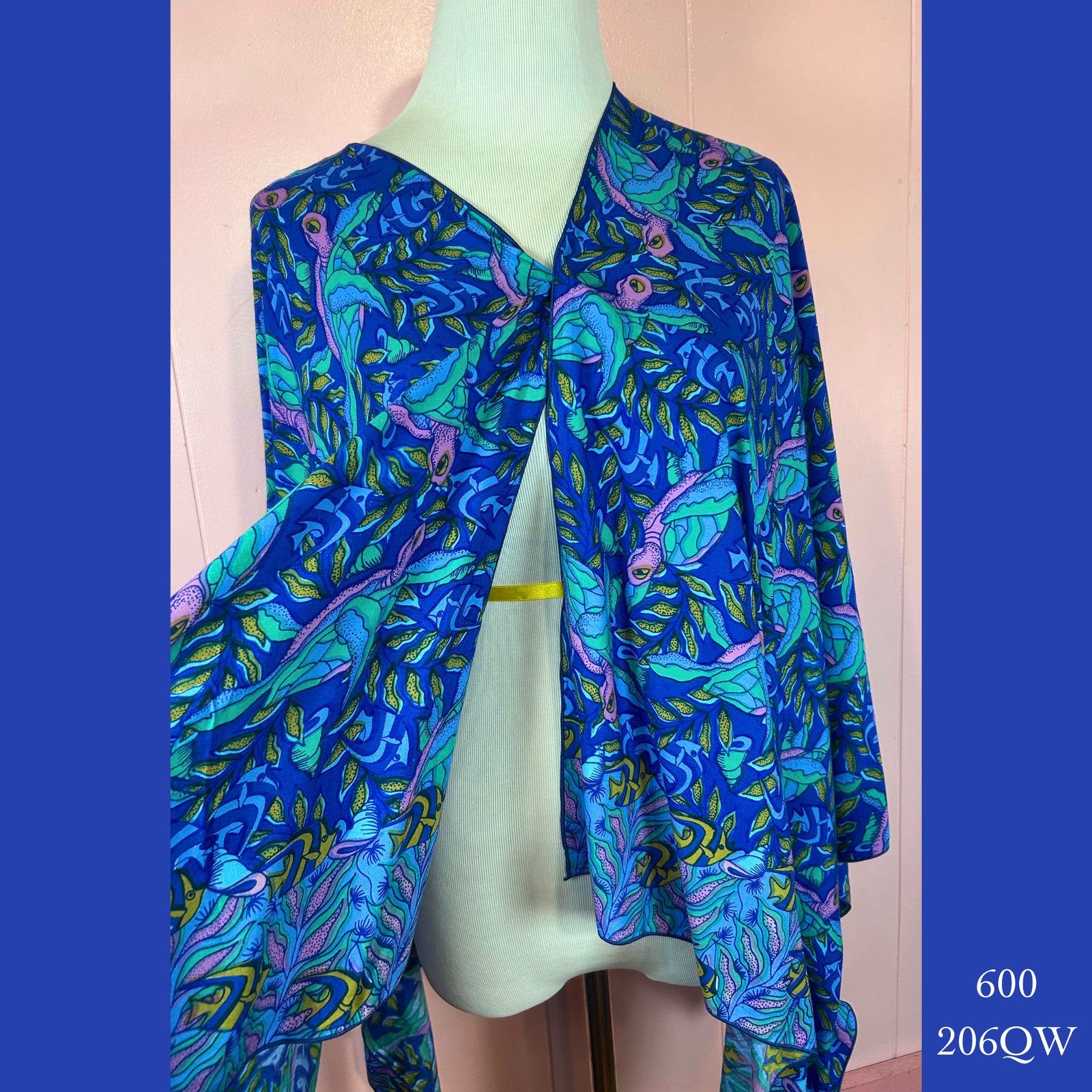 600 - 206QW, Shoulder Wrap Sarong