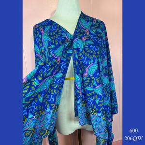 600 - 206QW, Shoulder Wrap Sarong