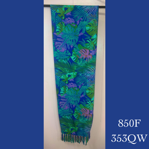 850F - 353QW , Fringed scarf