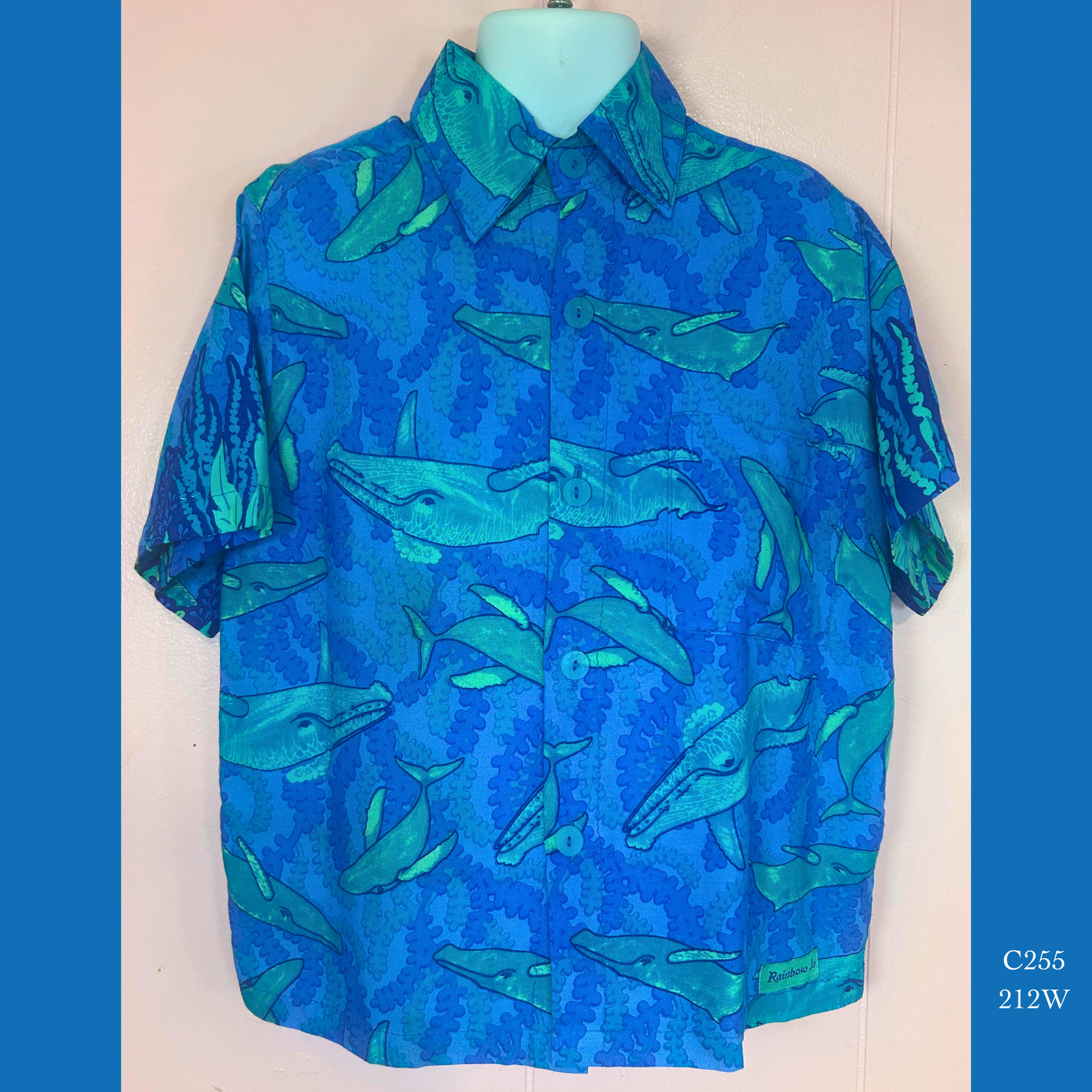 C255 - 212W , Boy's Aloha Shirt