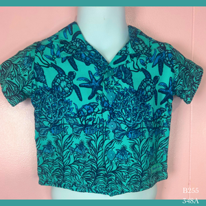 B255 - 348A, Baby Boys Aloha Shirt