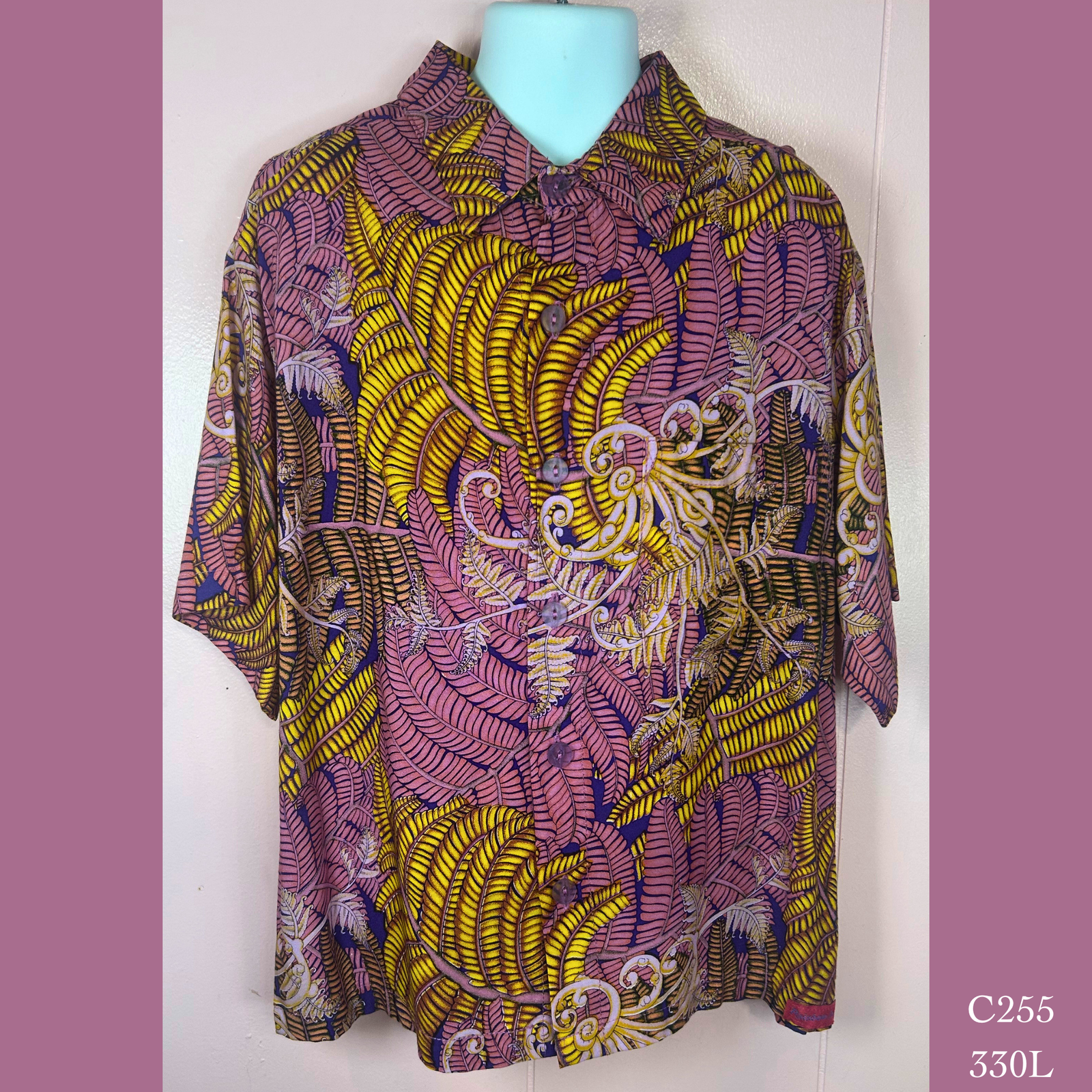 C255 - 330L , Boy's Aloha shirt