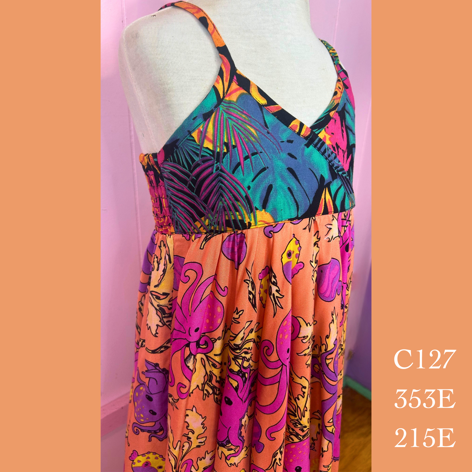 C127 -353E/215E , Children's Handkerchief Dress