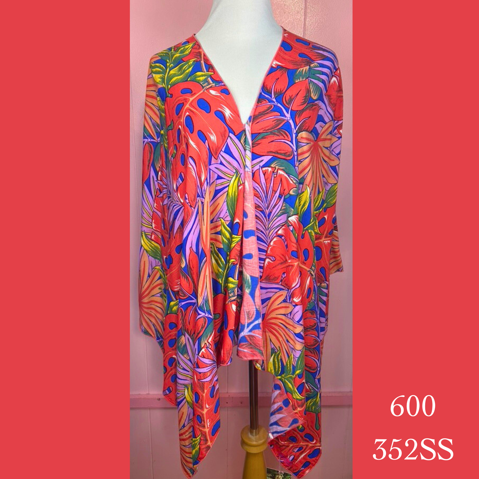 600 - 352SS, Shoulder wrap sarong