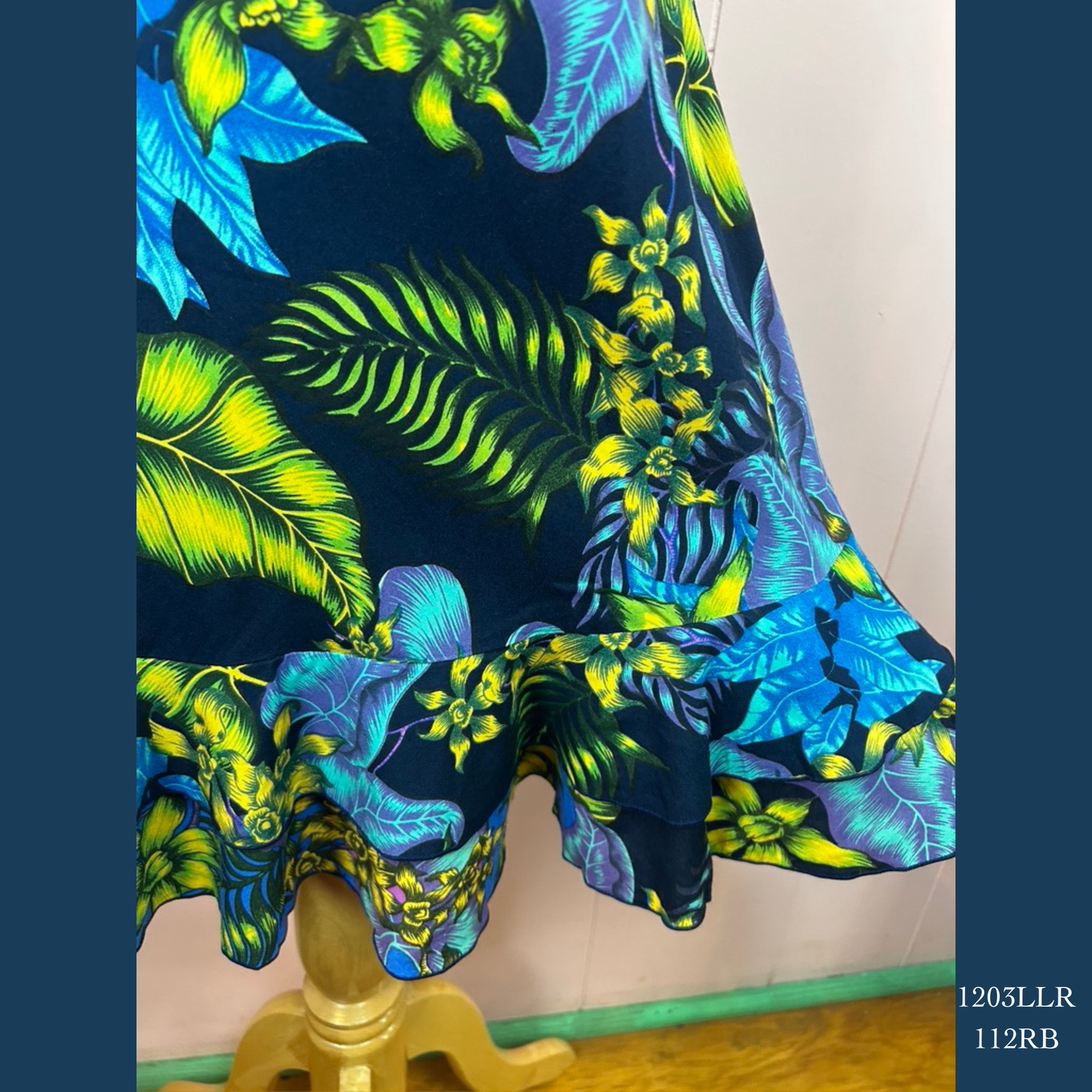 1203LLR - 112RB , Tank dress with ruffle