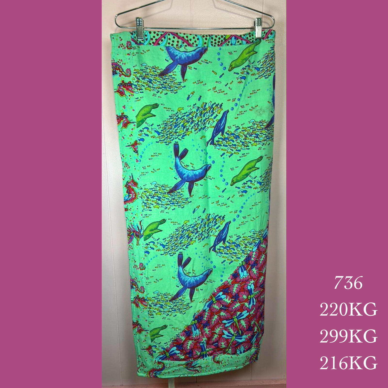 736 - 220KG/ 299KG/ 216KG , Blanket