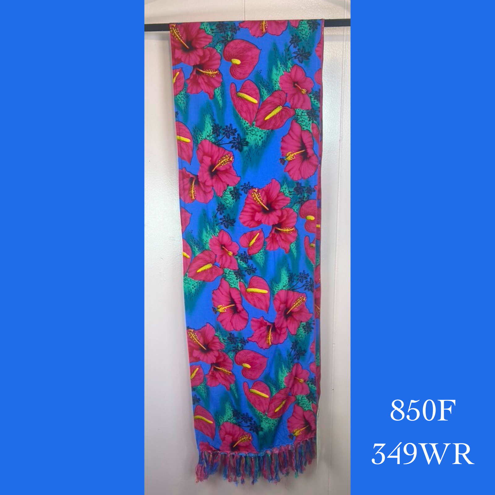 850F - 349WR , Fringed scarf