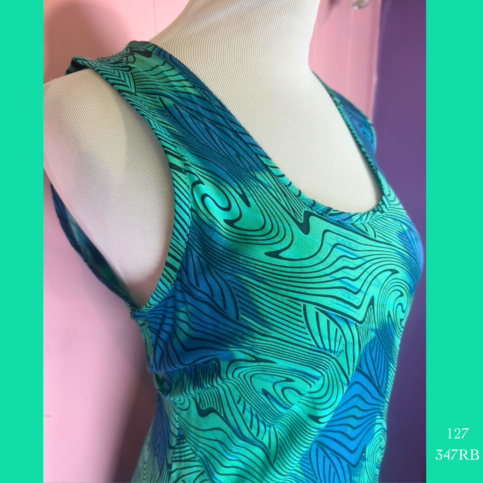 127 347RB,  Relaxed fit pocket dress