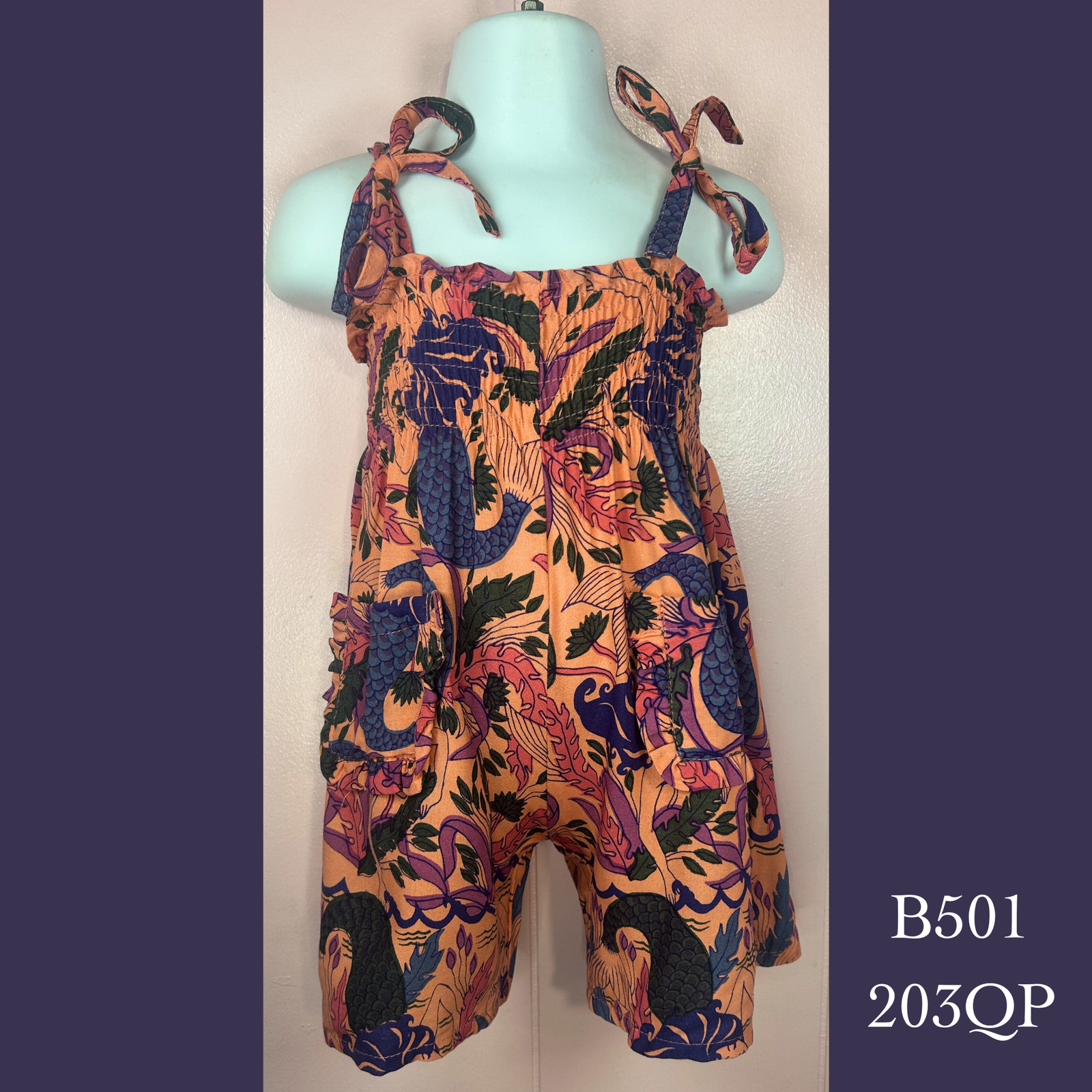 B501 - 203QP , Baby Romper