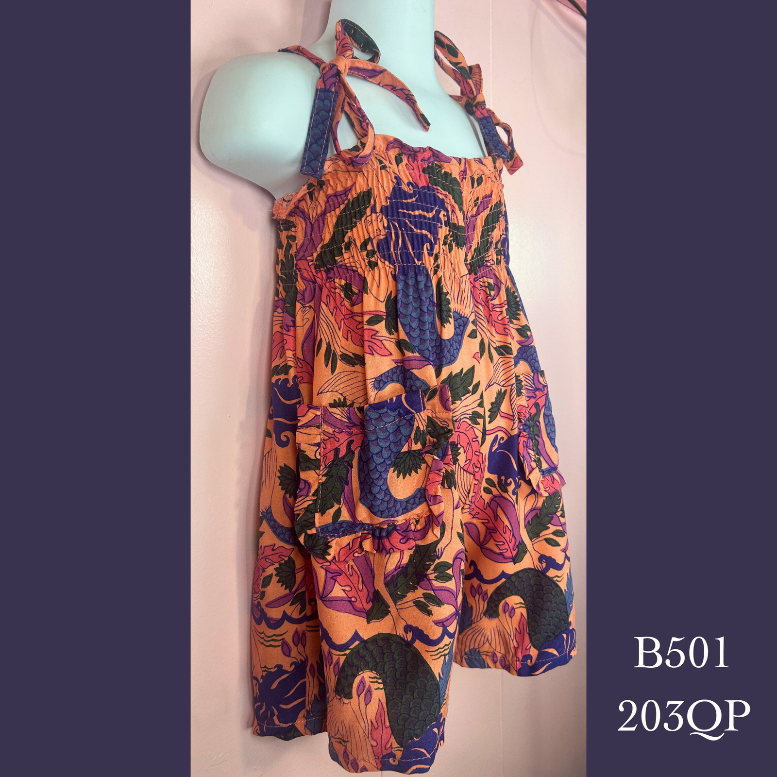 B501 - 203QP , Baby Romper