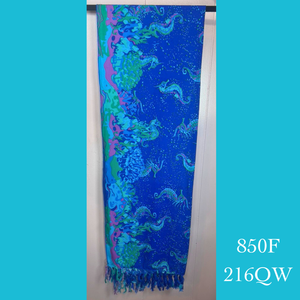 850F - 216QW , Fringed scarf