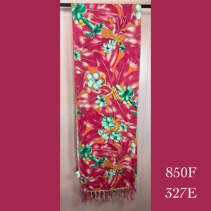 850F - 327E , Fringed scarf