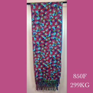 850F - 299KG , Fringed scarf
