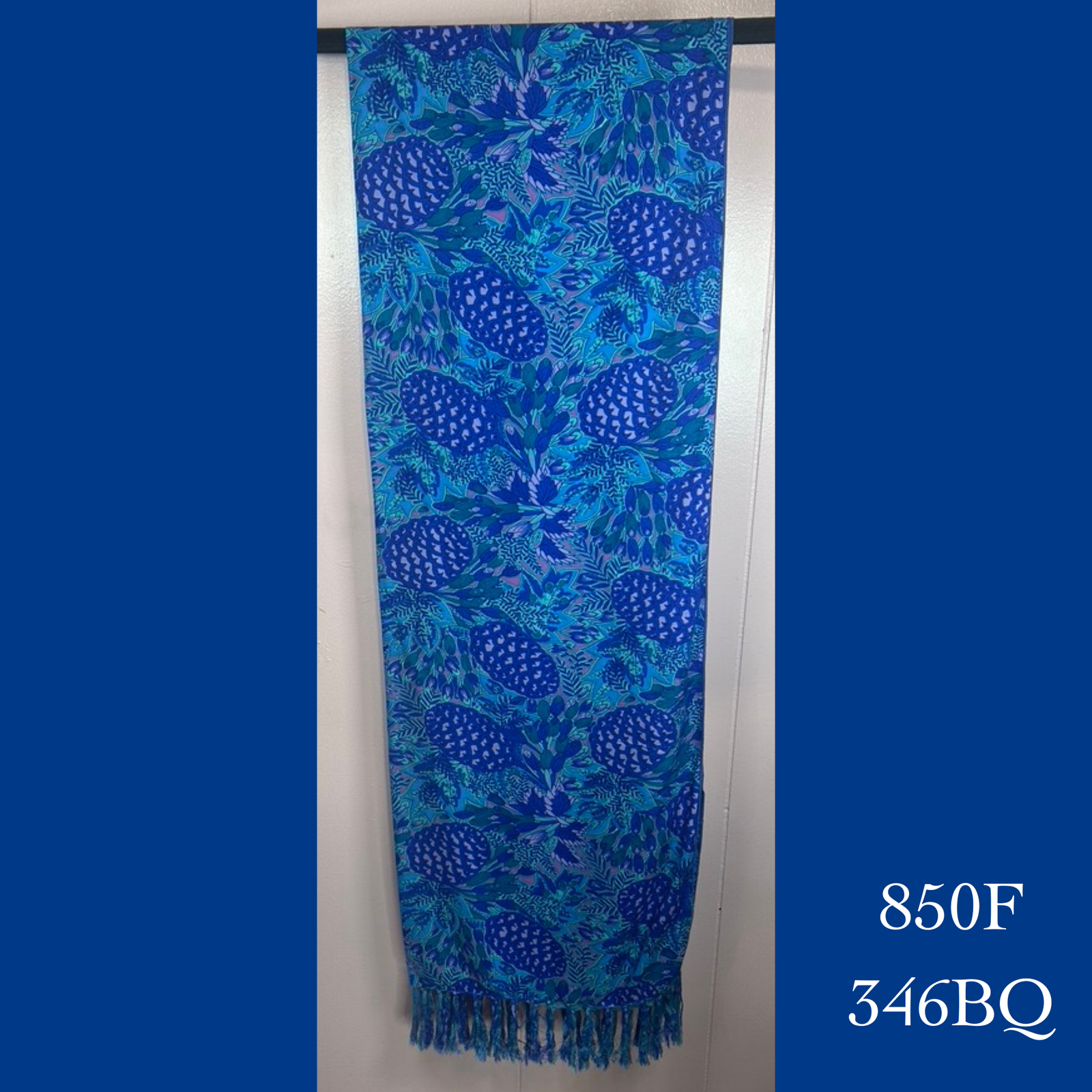 850F - 346BQ, Fringed scarf