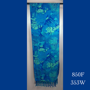 850F - 353W, Fringed scarf